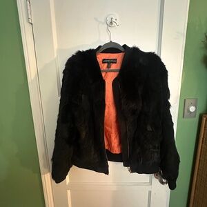 ADRIENNE LANDAU FUR BOMBER